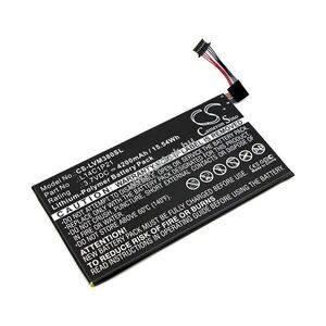 Helyettesítő táblagép akku Lenovo Ideatab Miix 3 L14C1P21 4200mAh 15.54Wh Li-ion 3.7V kép