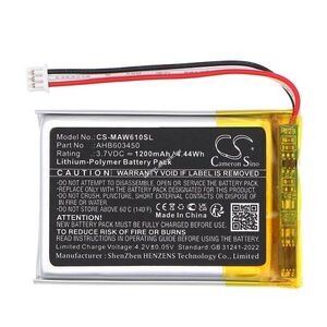 Helyettesítő billentyűzet egér akku Omen MAW610M AHB603450 1200mAh 4.44Wh 3.7V kép