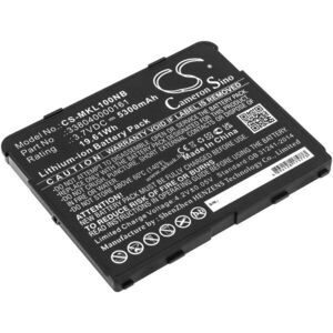 Helyettesítő táblagép akku Matic MioWork L1000 338040000161 5300mAh 19.61Wh 3.7V kép