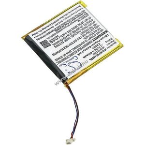 Helyettesítő médialejátszó akku SanDisk Sansa View 8GB 600mAh 2.22Wh 805193192 3.7V kép