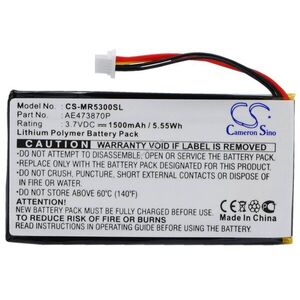 Helyettesítő gps akku Magellan Maestro 5300 AE473870P 1500mAh 5.55Wh 3.7V kép
