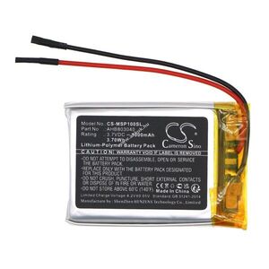 Helyettesítő hangszóró akku Monster PUCK AHB803040 1000mAh 3.7Wh 3.7V kép