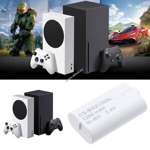Helyettesítő játékkonzol akku Microsoft Xbox XSS X872044-005 1200mAh 2.88Wh 2.4V kép