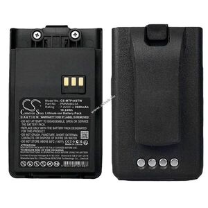 Helyettesítő adóvevő akku Motorola Mag One Q5 PMNN4423A 2600mAh 7.4V 19.24Wh kép