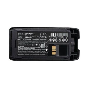 Helyettesítő adóvevő akku Motorola R5 PMNN4878 2400mAh 17.76Wh 7.4V kép