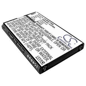 Helyettesítő hotspot akku Moxee K779/BP1672 1840mAh 6.81Wh 3.7V kép