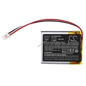 Helyettesítő távirányító akku MGI Zip NA7105 350mAh 1.3Wh 3.7V kép