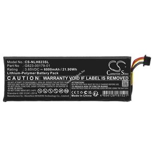 Helyettesítő biztonsági kamera akku Nest Doorbell G823-00179-01 6000mAh 21.9Wh 3.65V kép
