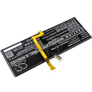 Helyettesítő táblagép akku Google Nvidia Tegra K1 2ICP5/58/71 2400mAh 18.24Wh 7.6V kép