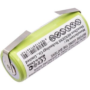 Helyettesítő fogkefe akku Oral-B Triumph 4000/3761 2000mAh 2.4Wh 1.2V kép