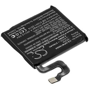 Helyettesítő okosóra akku Oppo XE906 210mAh 0.8Wh 41mm 3.8V kép