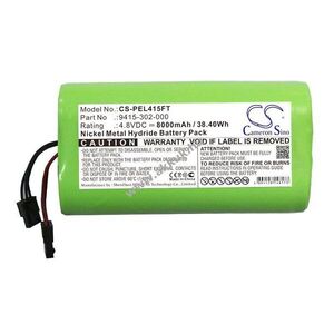 Helyettesítő zseblámpa akku Pelican 9415Z0 9415-302-000 8000mAh 38.4Wh 4.8V kép