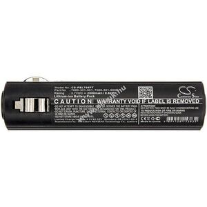 Helyettesítő zseblámpa akku Pelican 7060 7060-301-001 2600mAh 9.62Wh 3.7V kép