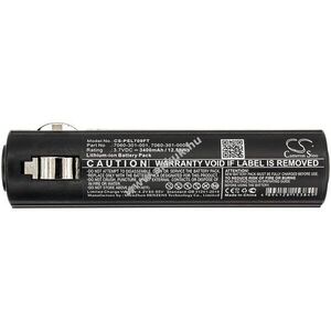 Helyettesítő zseblámpa akku Pelican 3400mAh 12.58Wh 7060/7060-301-001 3.7V kép