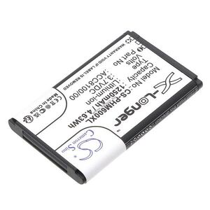 Helyettesítő diktafon akku Philips Pocket Memo DPM6000 ACC8100 1250mAh 4.63Wh 3.7V kép