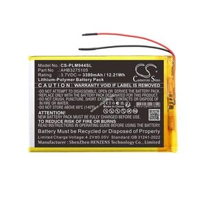 Helyettesítő táblagép akku Polaroid MIDB944PXE AHB3275105 3300mAh 12.21Wh 3.7V kép