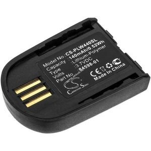 Helyettesítő vezeték nélküli akku Plantronics 140mAh 0.52Wh 3.7V kép