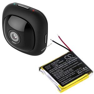 Helyettesítő biztonsági kamera akku Plutour CANR-G15 370mAh 1, 37Wh 3.7V kép