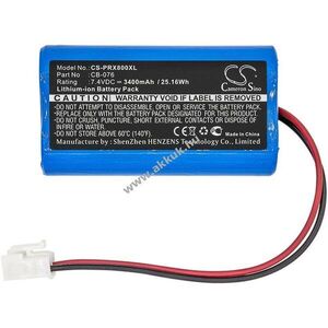 Helyettesítő mérőműszer akku Promax 8 Premium CB-076 3400mAh 25.16Wh 7.4V kép