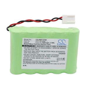 Helyettesítő adóvevő akku Ritron BP5NM EPP-BP5NM 1500mAh 9Wh 6V kép