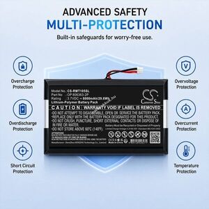 Helyettesítő gps akku RAND McNally TND-1050 OP 806363-2P 8000mAh 29.6Wh 3.7V kép