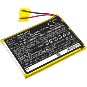 Helyettesítő táblagép akku Oregon Scientific Meep 056080CN55 2900mAh 10.73Wh 3.7V kép