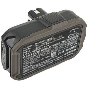 Helyettesítő elektromos szerszámgép akku Ryobi ZRP813 P104 2000mAh 36Wh 18V kép