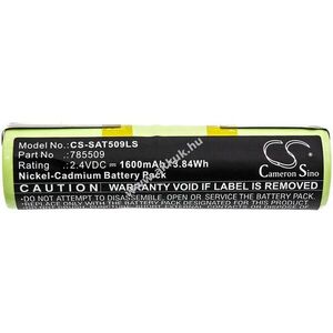 Helyettesítő vészvilágítás akku Saft 785509 2, 4V 1600mAh 3, 84Wh kép