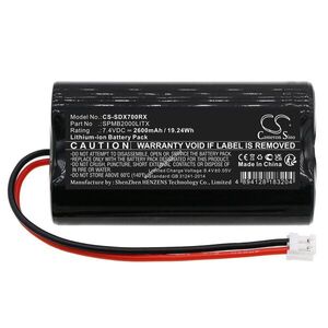 Helyettesítő távvezérlő akku Spektrum DX7S SPMB2000LITX 2600mAh 7.4V kép