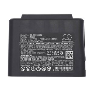 Helyettesítő mérőműszer akku Signalfire AI-7 ZS26F 7800mAh 86.58Wh 11.1V kép