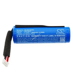 Helyettesítő hangszóró akku Skullcandy Kilo XT INR18650 2600mAh 9.62Wh Li-Ion 3.7V kép