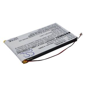 Helyettesítő médialejátszó akku Samsung Napster MP3 PCF345385A 1600mAh 5.92Wh 3.7V kép