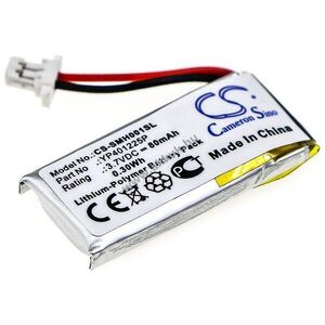Helyettesítő vezeték nélküli akku Sena SC-HR01 YP401225P 80mAh 0.3Wh headset 3.7V kép