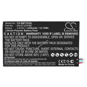 Helyettesítő táblagép akku Samsung SM-T331 EB-BT330FBE 3350mAh 12.73Wh 3.8V kép