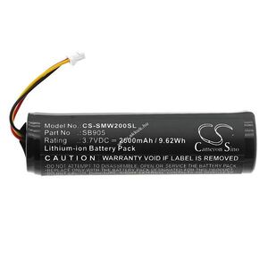 Helyettesítő adó vevő akku Shure MXW Handheld Transmitter 95A35233 2600mAh 3.7V 9.62Wh kép