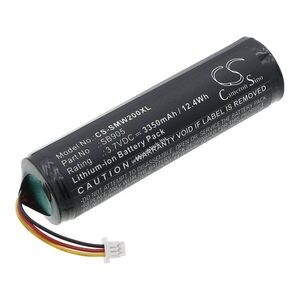 Helyettesítő adó vevő akku Shure MXW Handheld Transmitter 95A35233 3350mAh 12.4Wh 3.7V kép