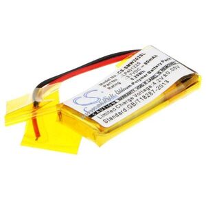 Helyettesítő vezeték nélküli akku Sony NWZ-W202 LP401225 80mAh/0.3Wh 3.7V kép