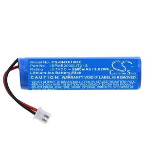 Helyettesítő távvezérlő akku Spektrum NX6 SPMB2000LITX1S 2600mAh 3.7V kép