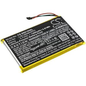 Helyettesítő médialejátszó akku Sony NWZ-Z1050 LIS1484MHPPC 3, 7V 1300mAh 4, 81Wh kép