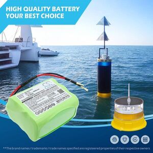 Helyettesítő akku Sealite Avlite AV-60/AV-ACC-BT-09 8600mAh 30.96Wh 3.6V kép