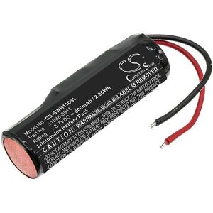 Helyettesítő vezeték nélküli akku Sony WF-1000XM3 1588-0911 800mAh 2.96Wh töltőtok 3.7V kép