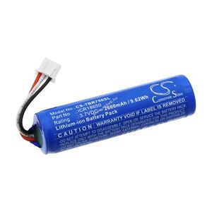 Helyettesítő mérőműszer akku Triplett BR500 ICR18650 3.7V 2600mAh Li-ion 9.62Wh kép