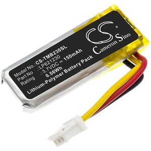 Helyettesítő mérőműszer akku Teltonika LP621230 3, 7V 150mAh Li-ion 0.56Wh kép
