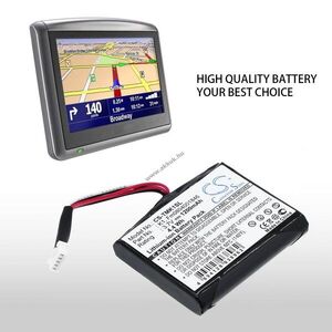 Helyettesítő gps akku TomTom One XL HD Traffic K1 1200mAh 4.44Wh 3.7V kép