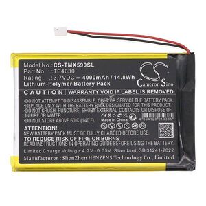 Helyettesítő okosotthon akku Technaxx TX-59 TE4630 4000mAh 14.8Wh 3.7V kép