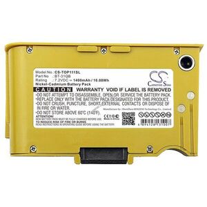 Helyettesítő mérőműszer akku Topcon 111C/BT-31QB 7.2V 1400mAh 10.08Wh kép