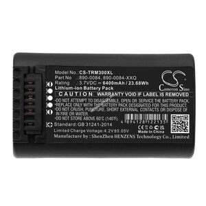 Helyettesítő mérőműszer akku Trimble TS635 890-0084 3.7V 6400mAh 23.68Wh Li-Ion kép