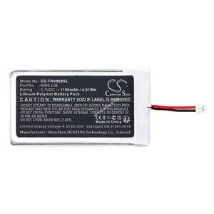 Helyettesítő gps akku Trail Tech Voyager 9000-LIB 1100mAh 4.07Wh 3.7V kép