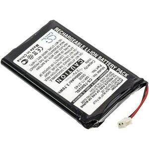 Helyettesítő médialejátszó akku Toshiba Gigabeat MEGF10 MK11-2740 1000mAh 3.7Wh 3.7V kép