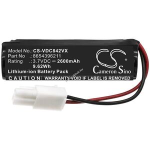 Helyettesítő porszívó akku Vileda Quick & Clean 8654396211 2600mAh 9.62Wh 3.7V kép